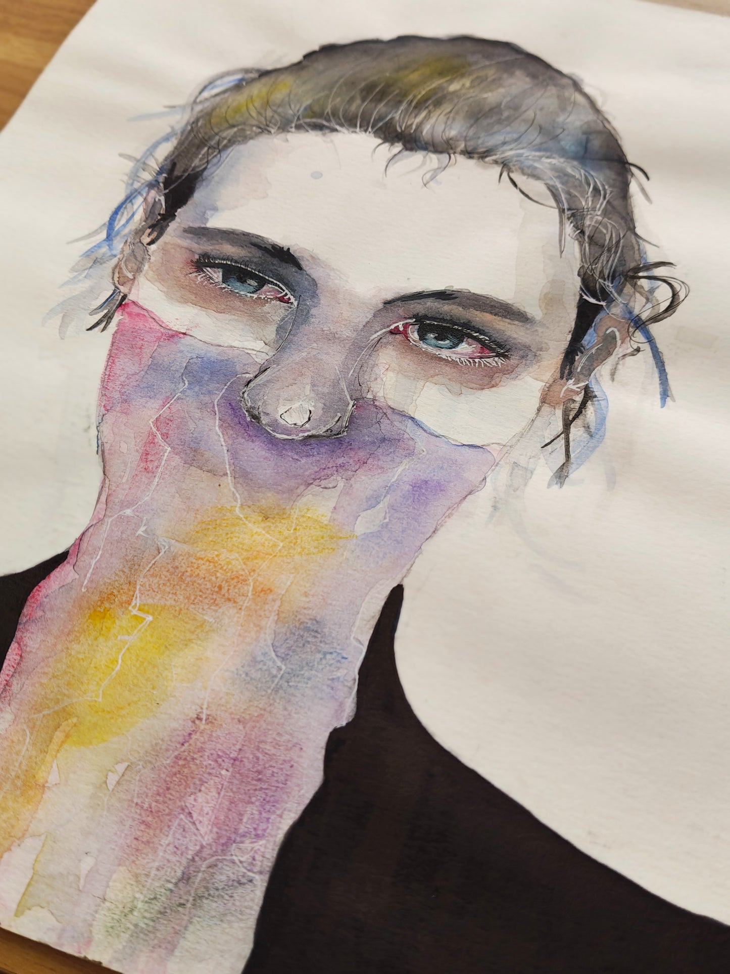 Women Silenced, 12x14 Inch Original