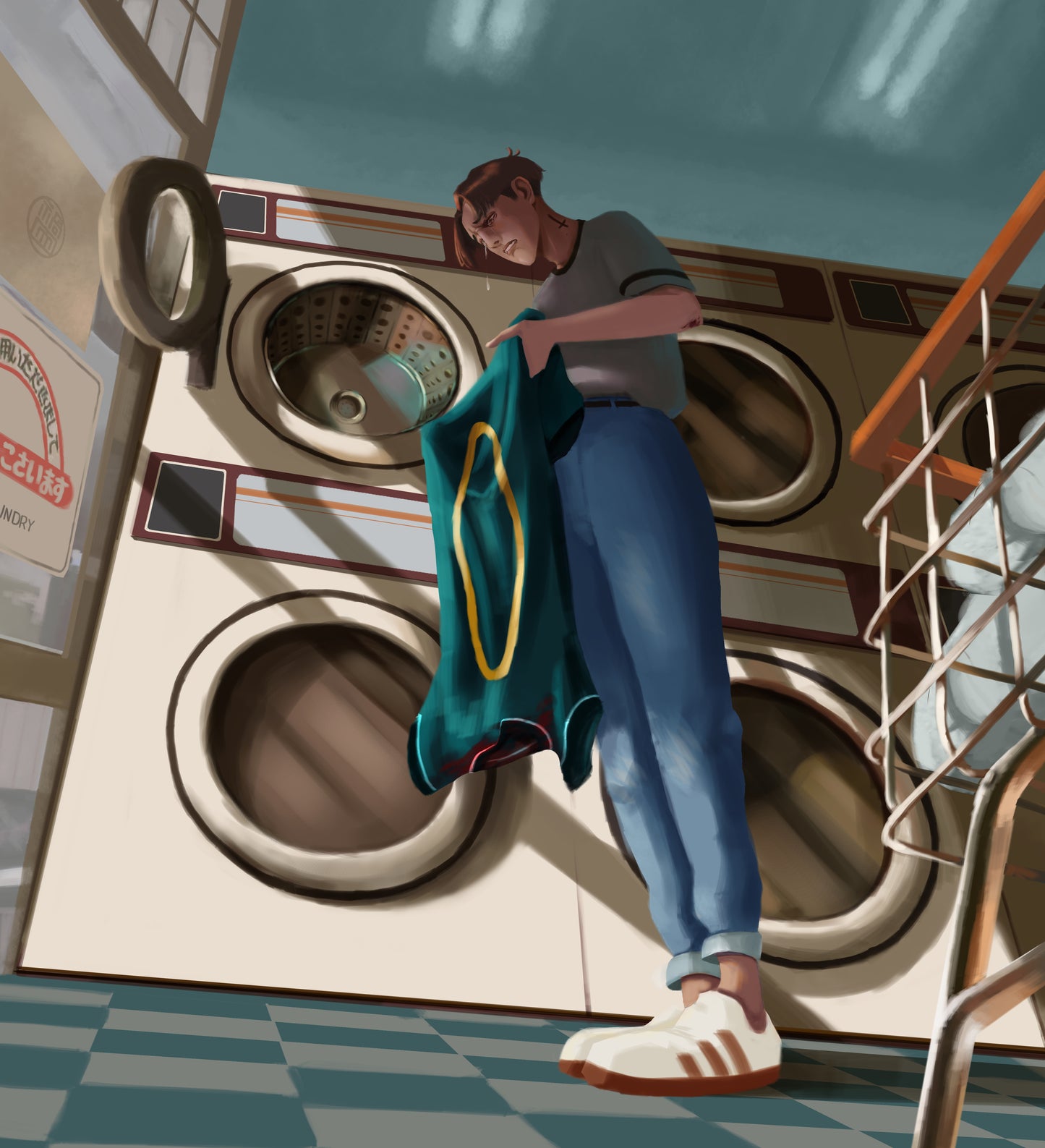 What Happened at the Laundromat? Print
