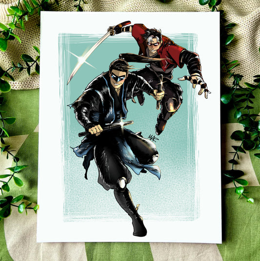 DC Comics: JayDick Print